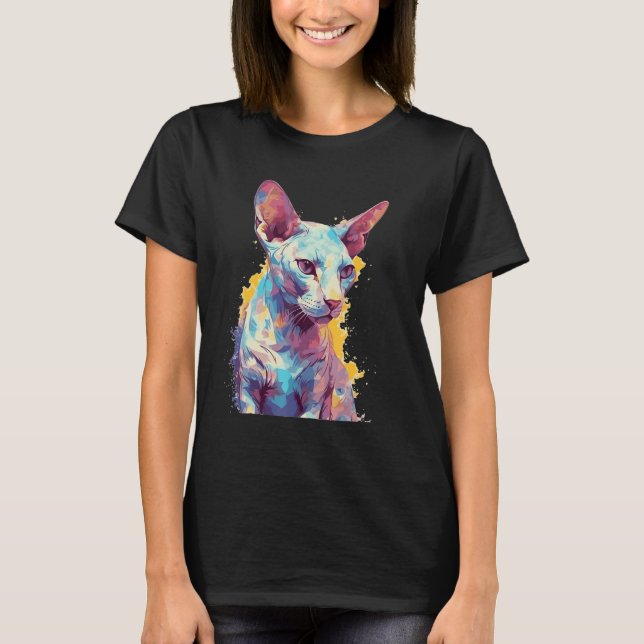 Sphynx Cat 1 T-Shirt (Vorderseite)
