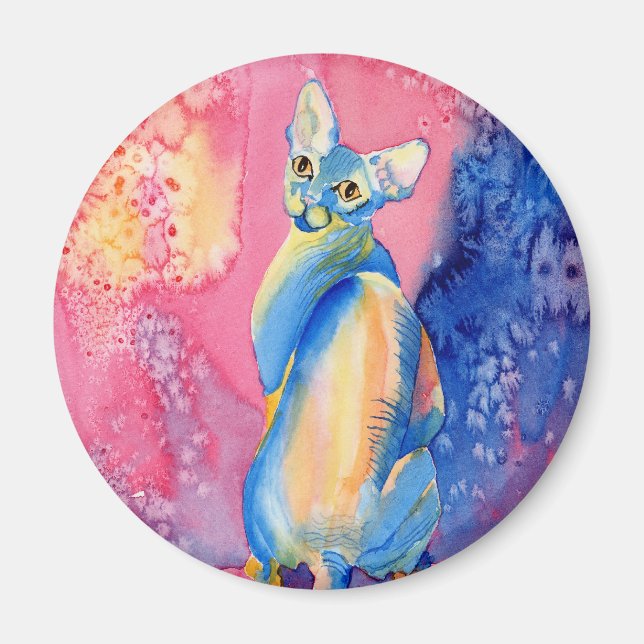 Sphynx Cat #2 Magnet (Vorne)