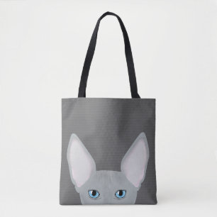 Sphynx Cat Allover Tote Bag
