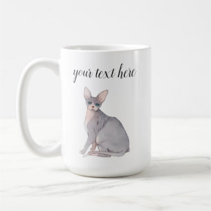 Sphynx Cat Breed Watercolor Tasse Geschenk