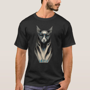 Sphynx Cat farbenfrohe künstlerische Bizarre Selts T-Shirt