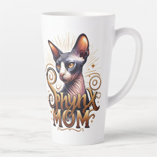 Sphynx Cat Mama Latte Coffee Tasse Muttertag