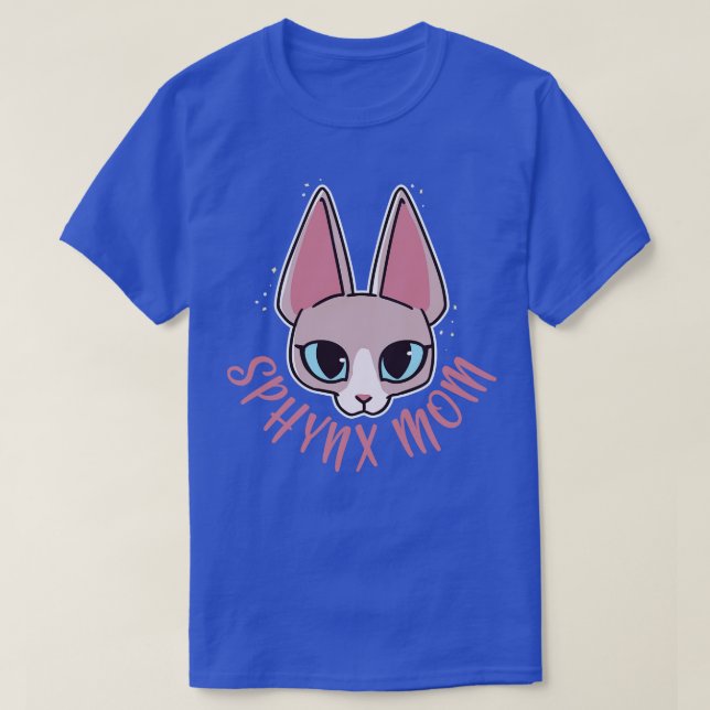 Sphynx Cat Mama T-Shirt (Design vorne)