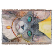Sphynx Cat Portrait Feline Lovers