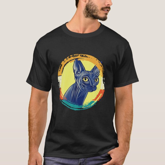 Sphynx Cat T-Shirt (Vorderseite)