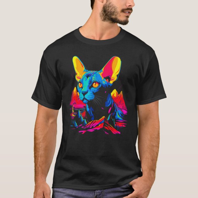 Sphynx Cat T-Shirt (Vorderseite)