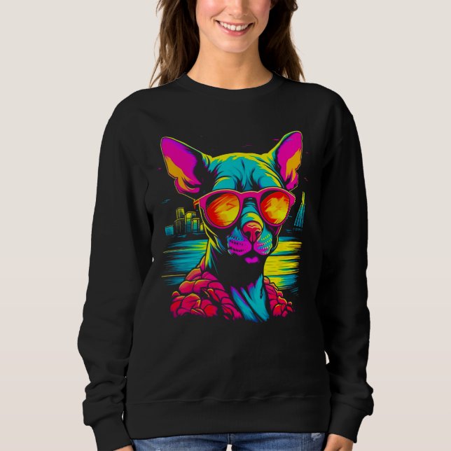 Sphynx Hairless Cat Summer Sweatshirt (Vorderseite)