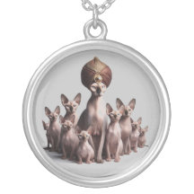 Sphynx Harem Pendant