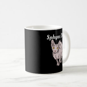 Sphynx Kat Geschenke für Männer Sphynx Kat Kaffeetasse