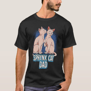 Sphynx-Katz-Vater T-Shirt
