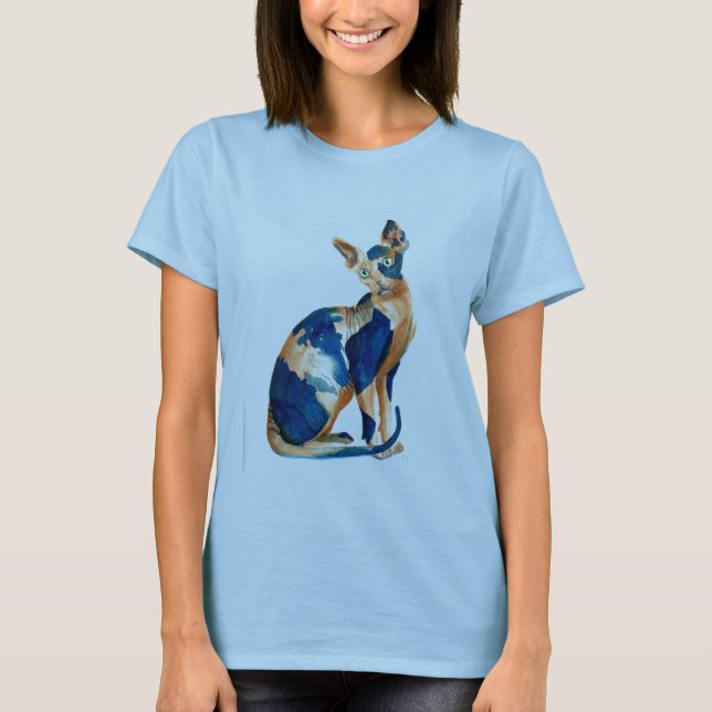 Sphynx Katze 6 T-Shirt (Vorderseite)