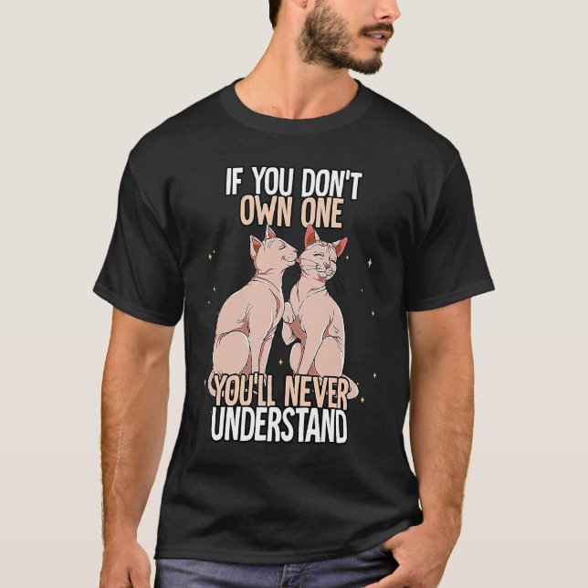 Sphynx-Katze  9 T-Shirt (Vorderseite)