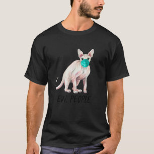 SPHYNX Katze Eklige Menschen Katze trägt Gesichtsm T-Shirt