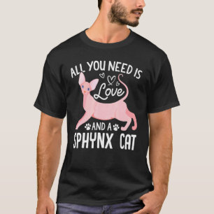 Sphynx-Katze für Männer Frauen Katze Haustier T-Shirt