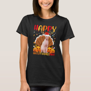 Sphynx-Katze Glückliche Sphynx-Katze Hellothanksm T-Shirt