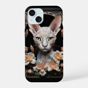 Sphynx-Katze iPhone 15 Hülle