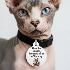 Sphynx-Katze Lustig Haustiermarke