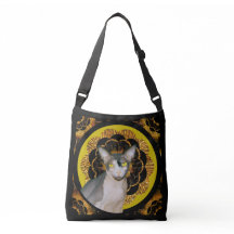 Sphynx-Katze Ninja Boho Retro Hippie