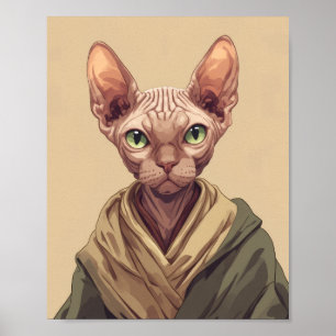 SPHYNX KATZE Poster Plakate