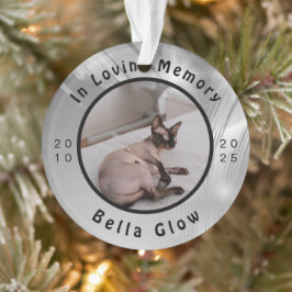 Sphynx-Katzen-Gedenk-Silber-Erinnerungskunst Ornament