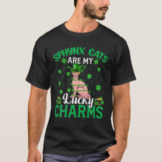 Sphynx Katzen sind meine glücklichen Charme Sphynx T-Shirt