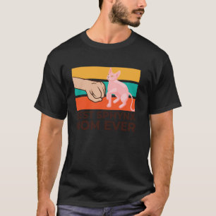 Sphynx-Mama haarlose Katze Kätzchen Sphynx-Katzenl T-Shirt