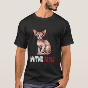 Sphynx-Mama, lustige Sphynx-Katze T-Shirt