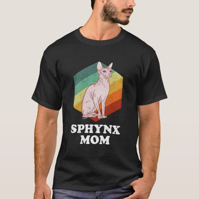Sphynx Mama Sphinx T-Shirt (Vorderseite)