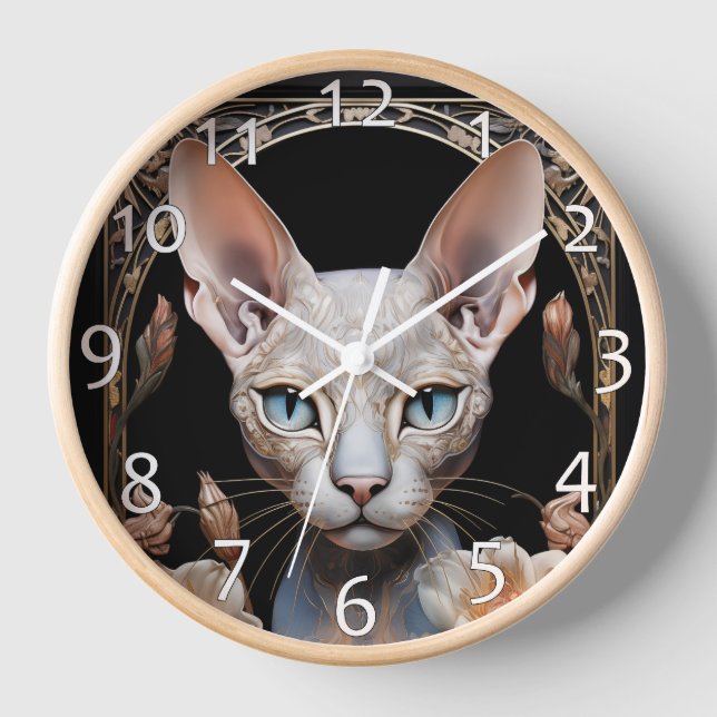 Sphynx Uhr (Vorderseite)