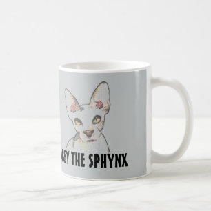 SPHYNX UNBEHAARTE KATZEN, Kaffee-Tassen, BEFOLGEN Tasse