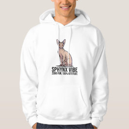 Sphynx Vibe – Null Fell, 100% Einstellung Hoodie