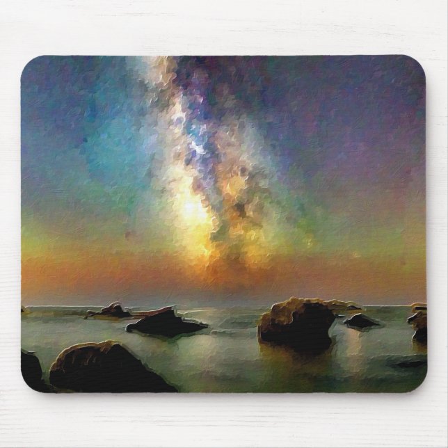 *~ Spiaggia delle cannelle Italia Beach AP12 Itali Mousepad (Vorne)