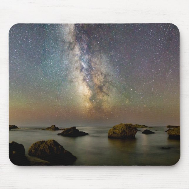 *~ Spiaggia delle cannelle Italia Italien Strand A Mousepad (Vorne)