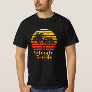 Spiaggia Grande positano Strand Vintager Sonnenunt T-Shirt