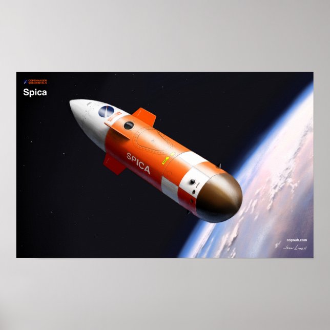 Spica Kapsel Poster (Vorne)