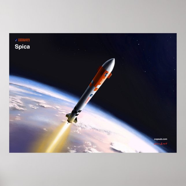 Spica Space Poster (Vorne)
