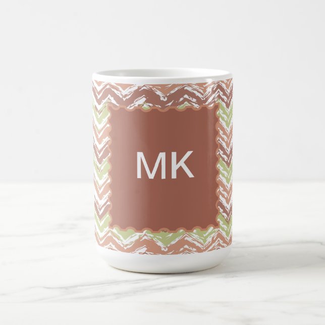 Spice Scribble Zickzack ZigZag Tasse (Mittel)