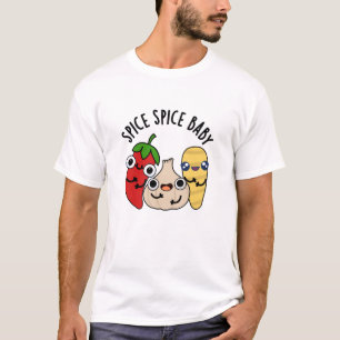 Spice Spice Baby Funny Food Puff T-Shirt