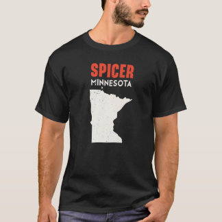 Spicer Minnesota USA Staat America Travel Minnesot T-Shirt