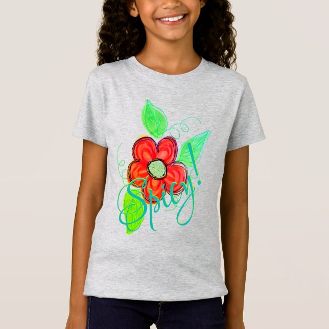Spicy Bloom T-Shirt (Vorderseite)