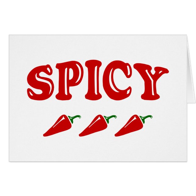 SPICY CARD (Vorderseite (Horizontal))