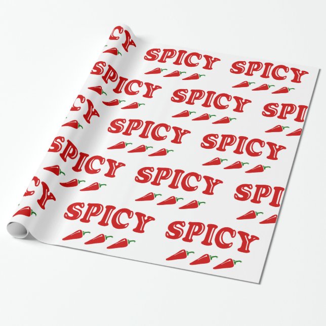 SPICY GESCHENKPAPIER (Ungerollt)