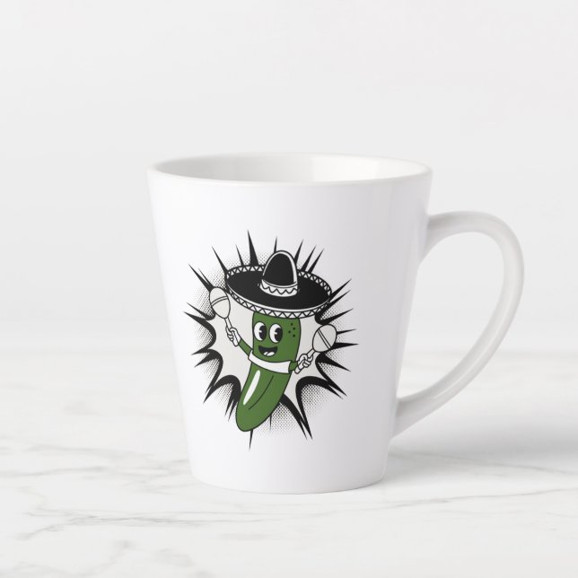 Spicy Jalapeño Fiesta Milchtasse (Rechts)