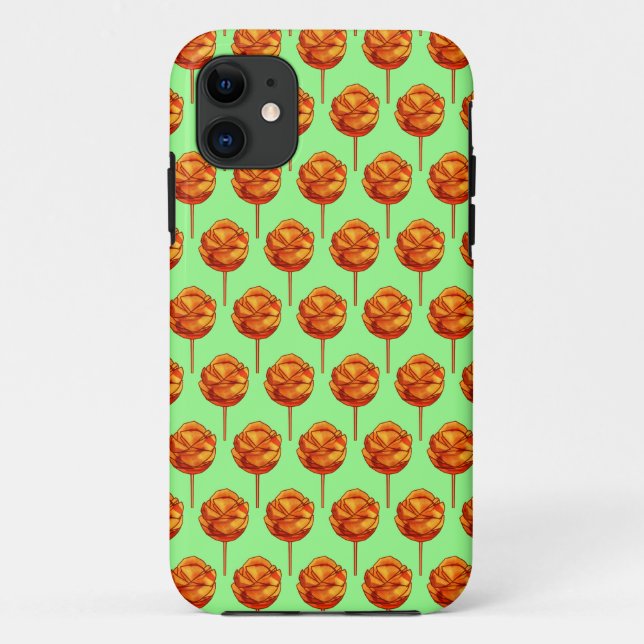Spicy Mango auf dem Stick Case-Mate iPhone Hülle (Rückseite)