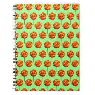 Spicy Mango auf dem Stick Notizblock