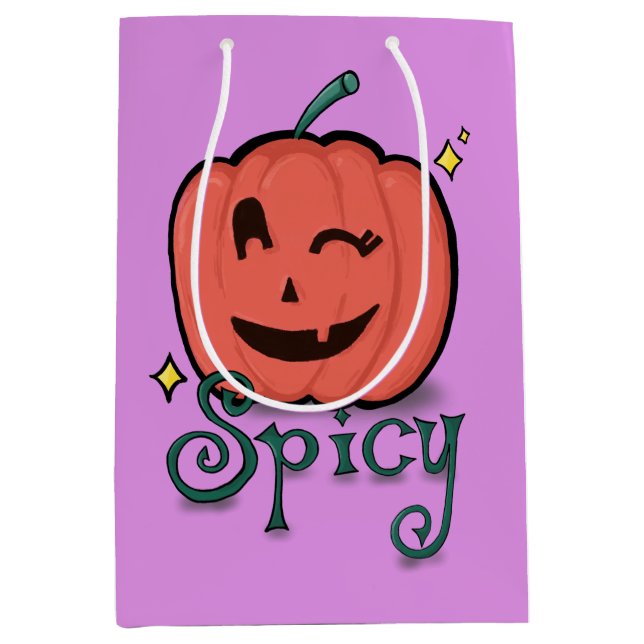 Spicy Pumpkin Spice Mittlere Geschenktüte (Vorderseite)
