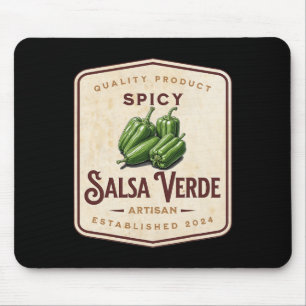 Spicy Salsa Verde Halloween Familie Matching Costu Mousepad
