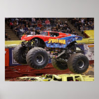 Spidee Monster Truck Print
