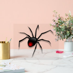 Spider Akryllisches Zeichen Acrylschild