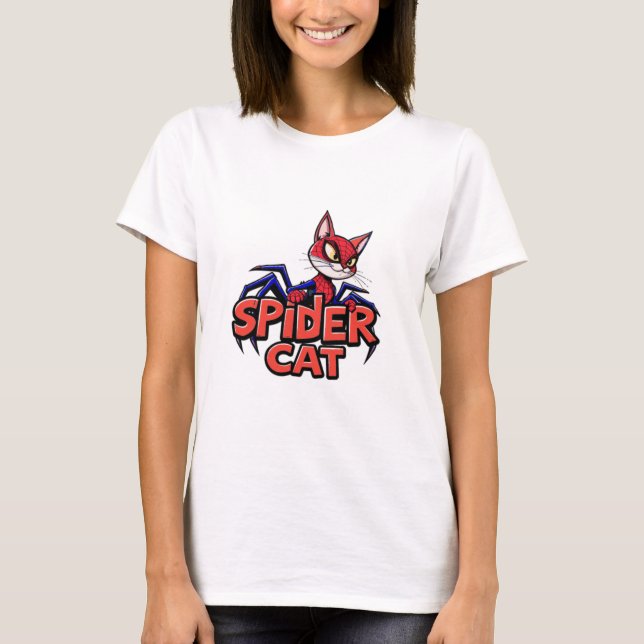Spider Cat T-Shirt (Vorderseite)